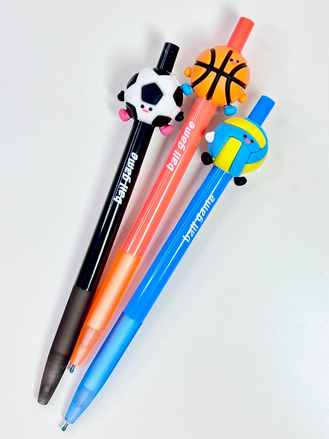 22721 Sports Ball Game Retractable Gel Pen-36