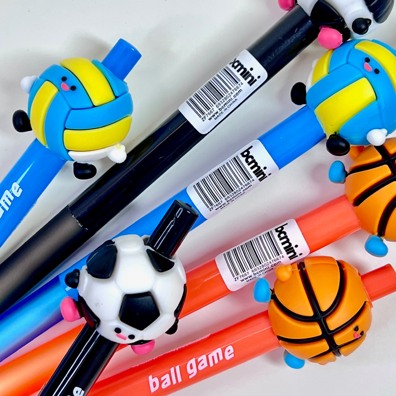 22721 Sports Ball Game Retractable Gel Pen-36