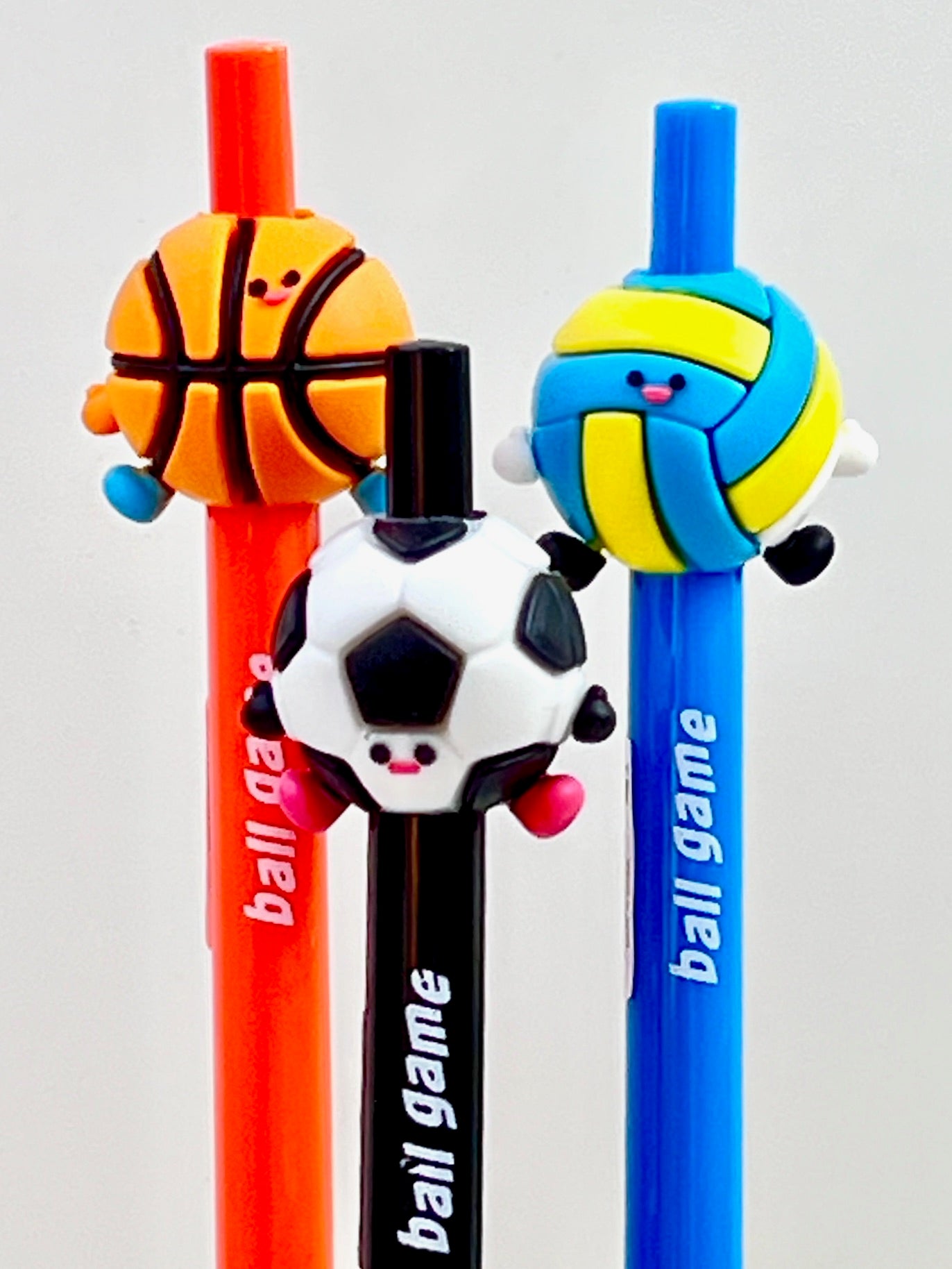 22721 Sports Ball Game Retractable Gel Pen-36