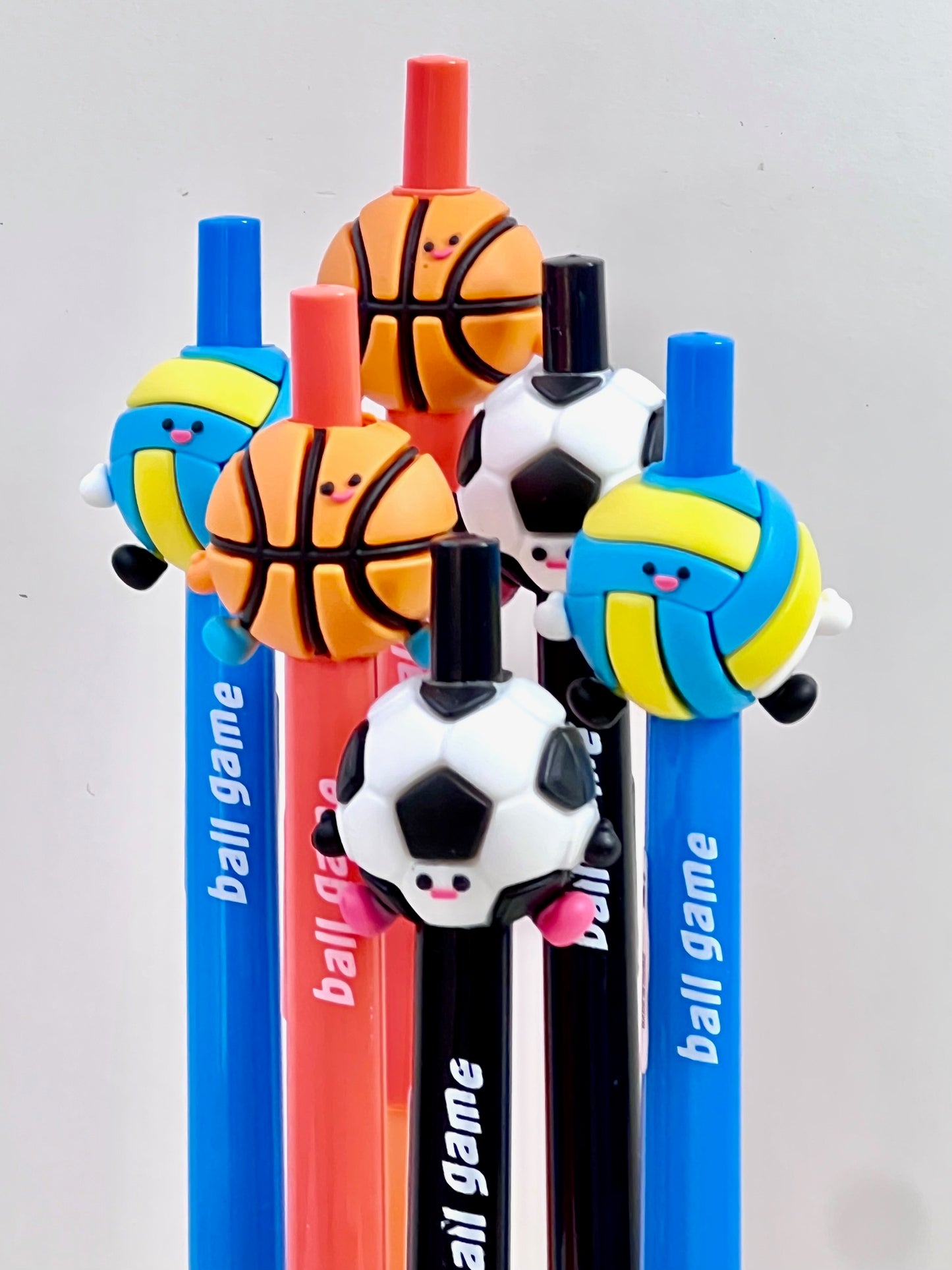 22721 Sports Ball Game Retractable Gel Pen-36