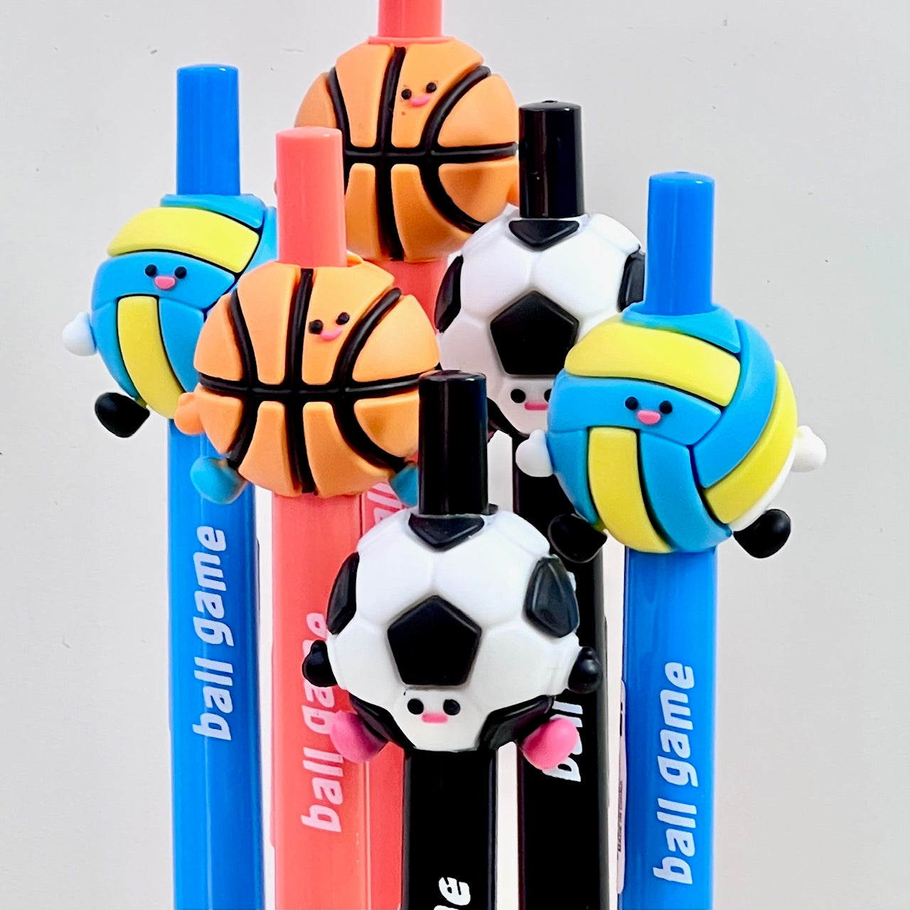 22721 Sports Ball Game Retractable Gel Pen-36