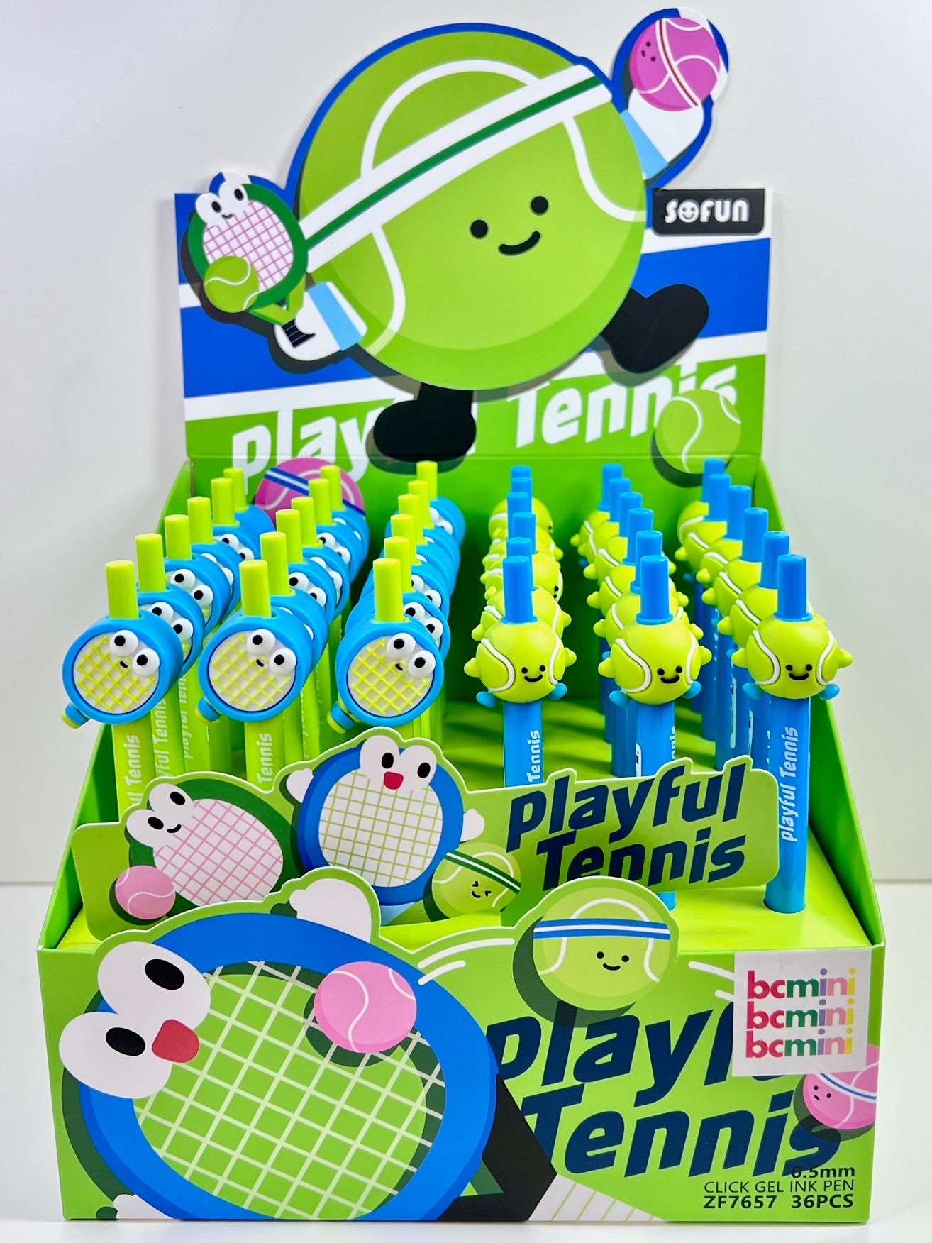 22722 Tennis Retractable Gel Pen-36