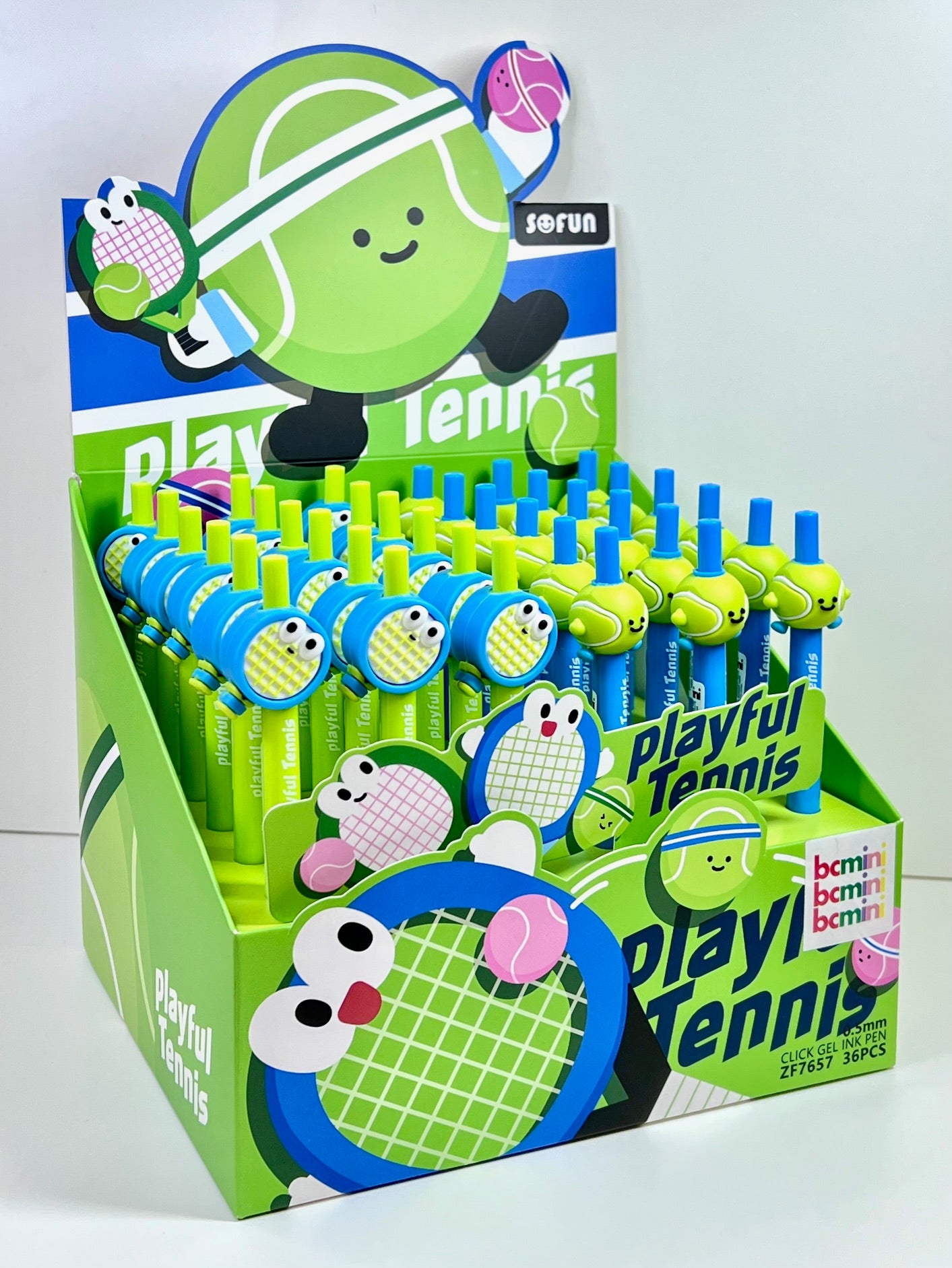 22722 Tennis Retractable Gel Pen-36