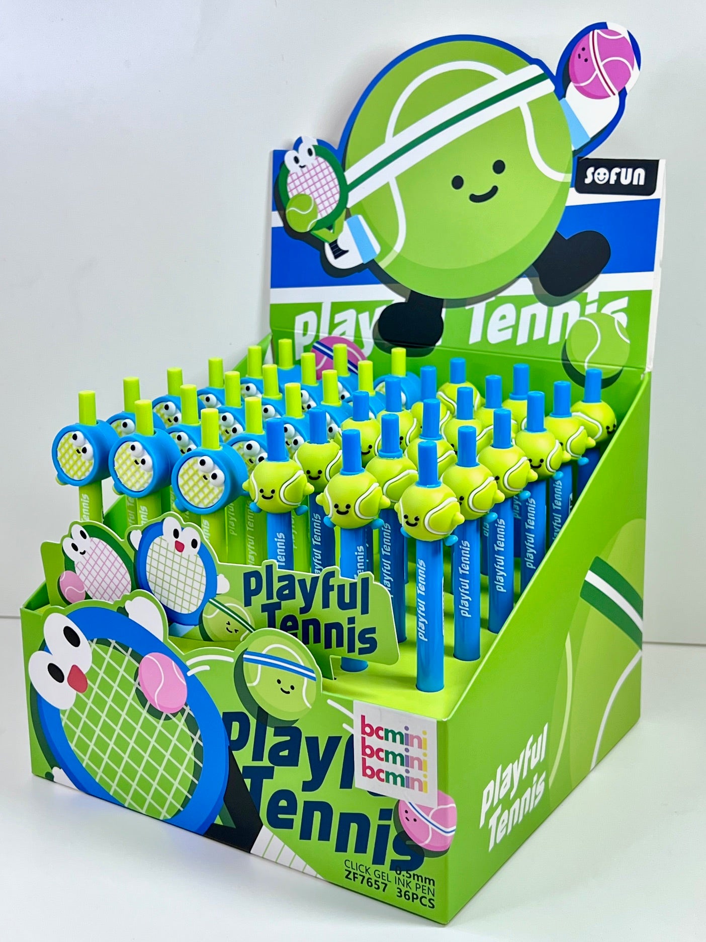 22722 Tennis Retractable Gel Pen-36