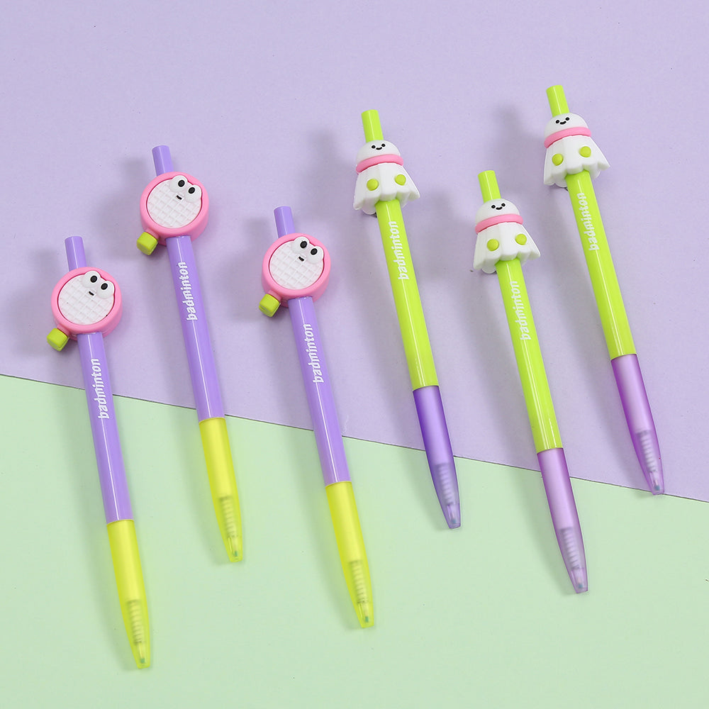 22723 Badminton Retractable Gel Pen-36