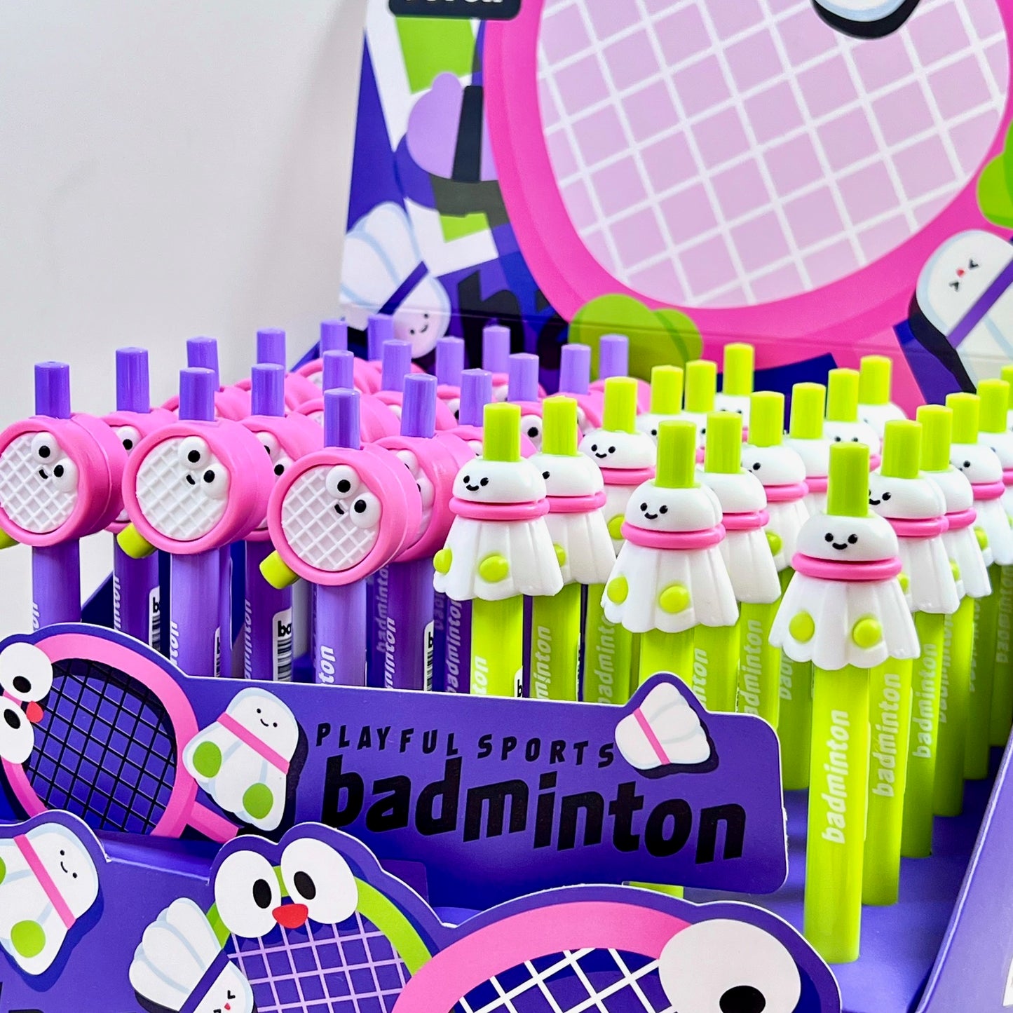 22723 Badminton Retractable Gel Pen-36