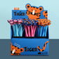 22724 Tiger Wiggle Gel Pen-48