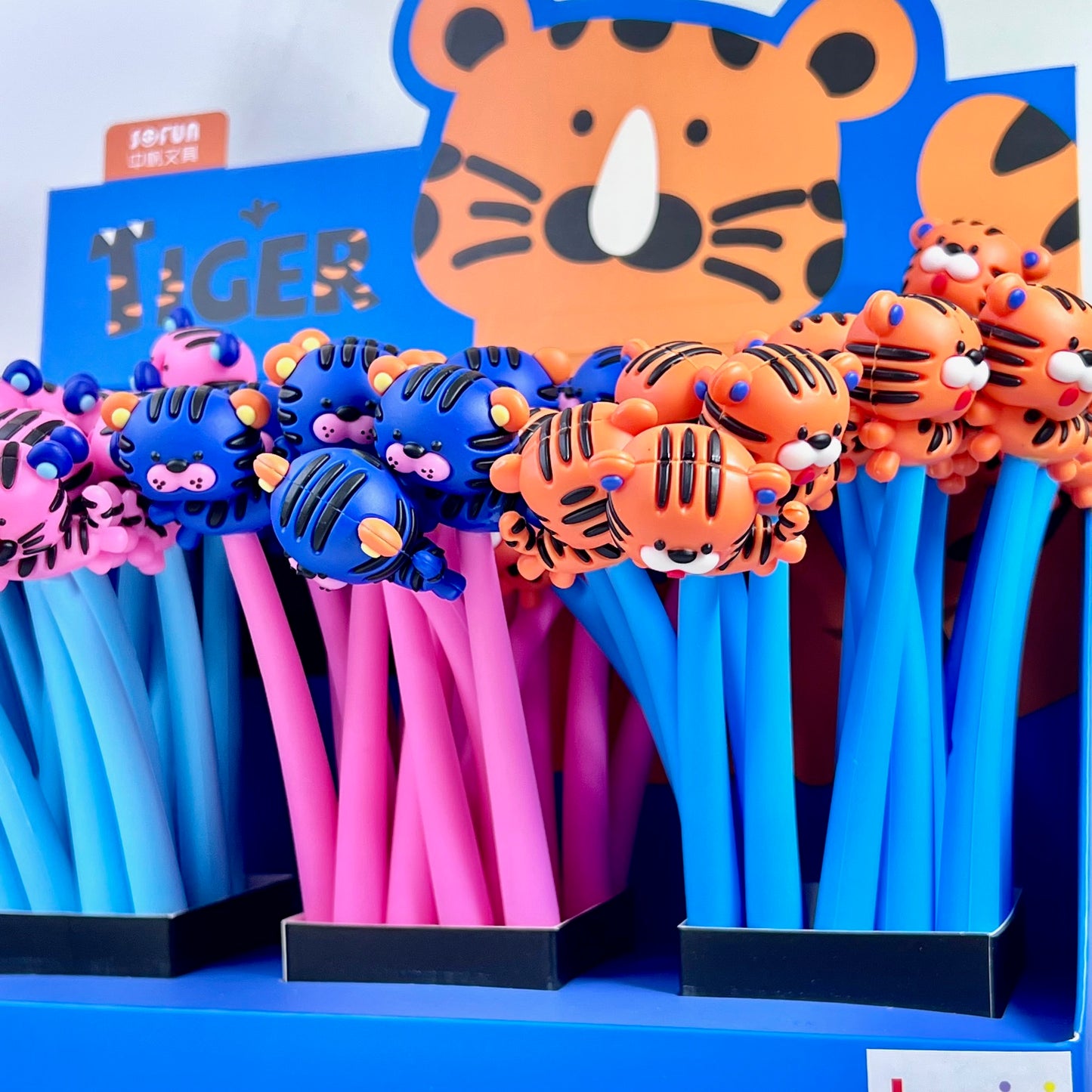 22724 Tiger Wiggle Gel Pen-48