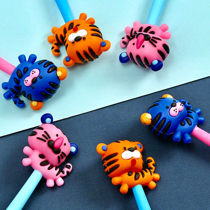 22724 Tiger Wiggle Gel Pen-48