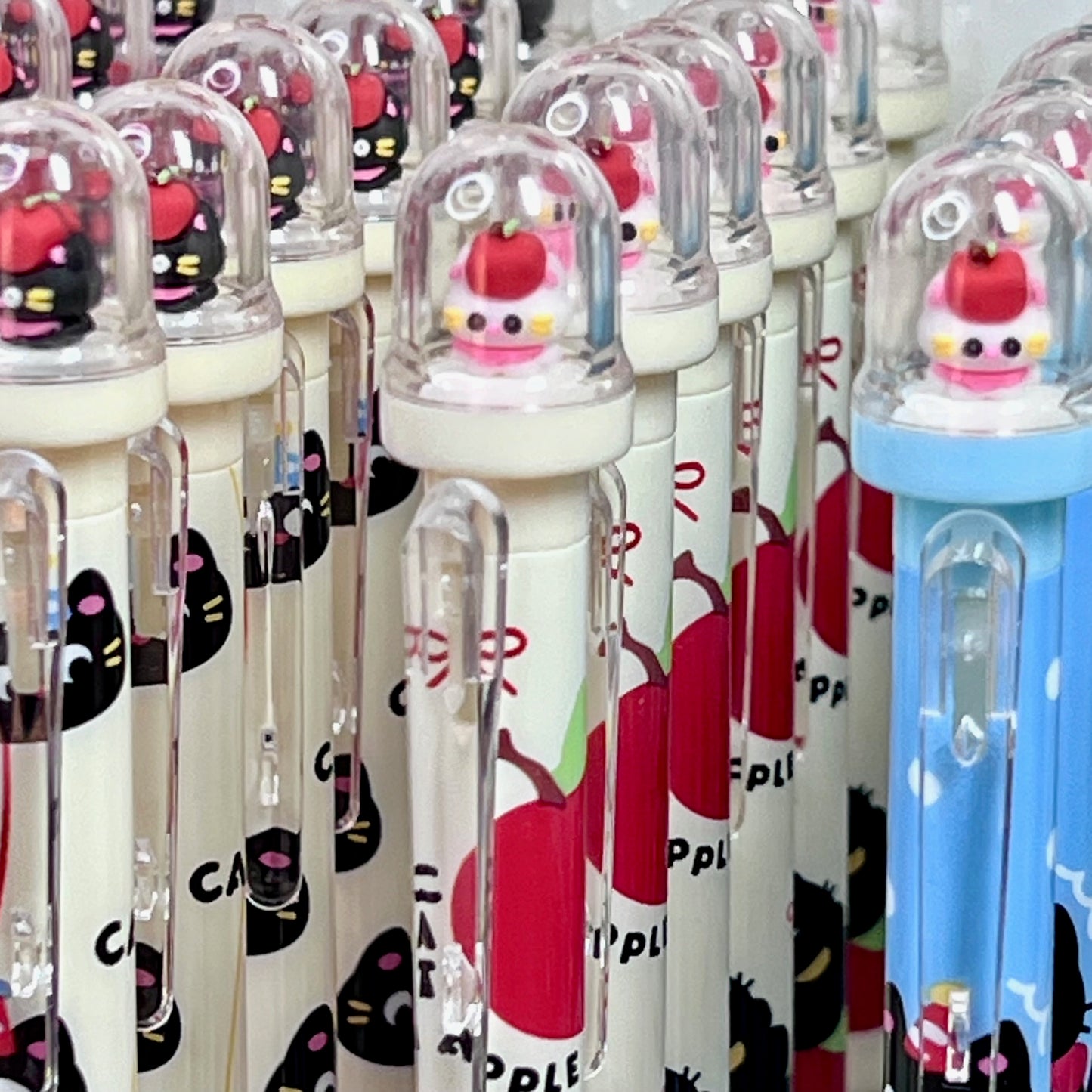 22725 Apple Cat Retractable Gel Pen-36