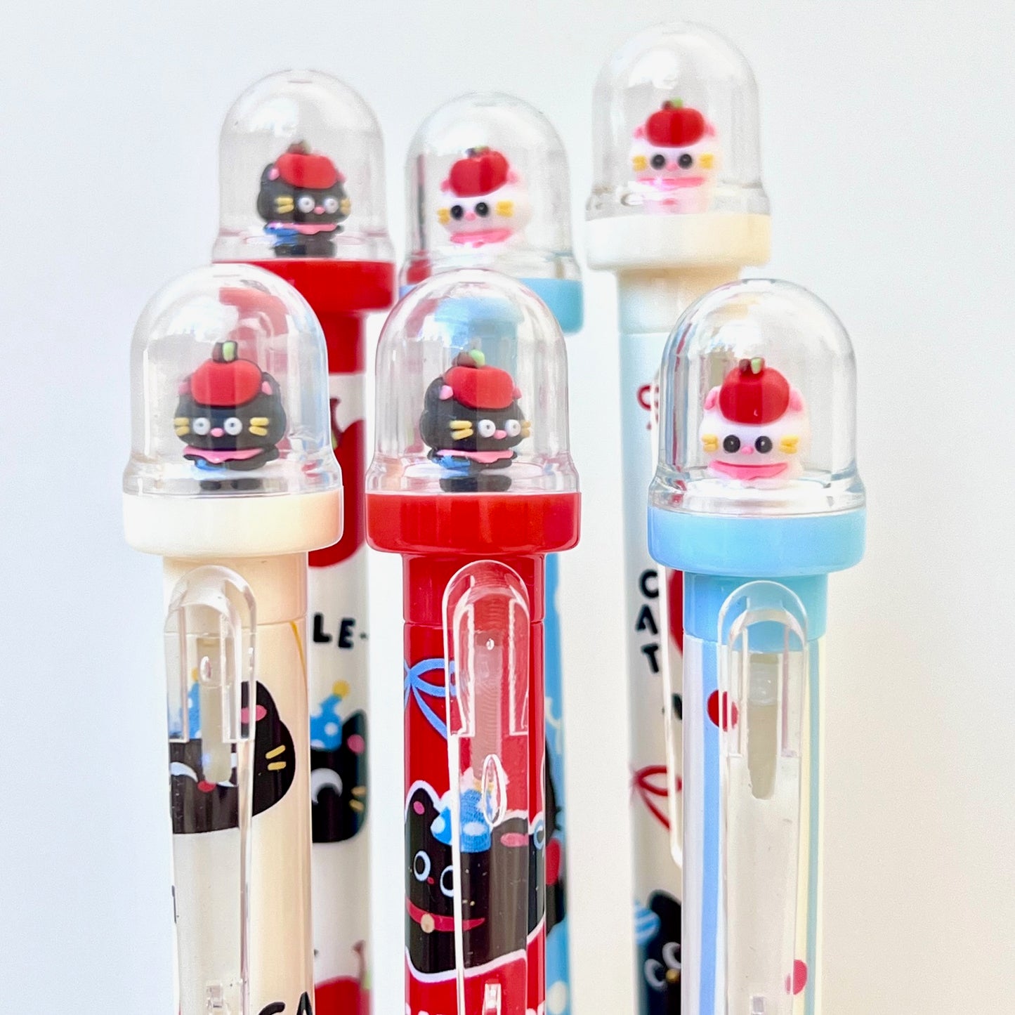 22725 Apple Cat Retractable Gel Pen-36