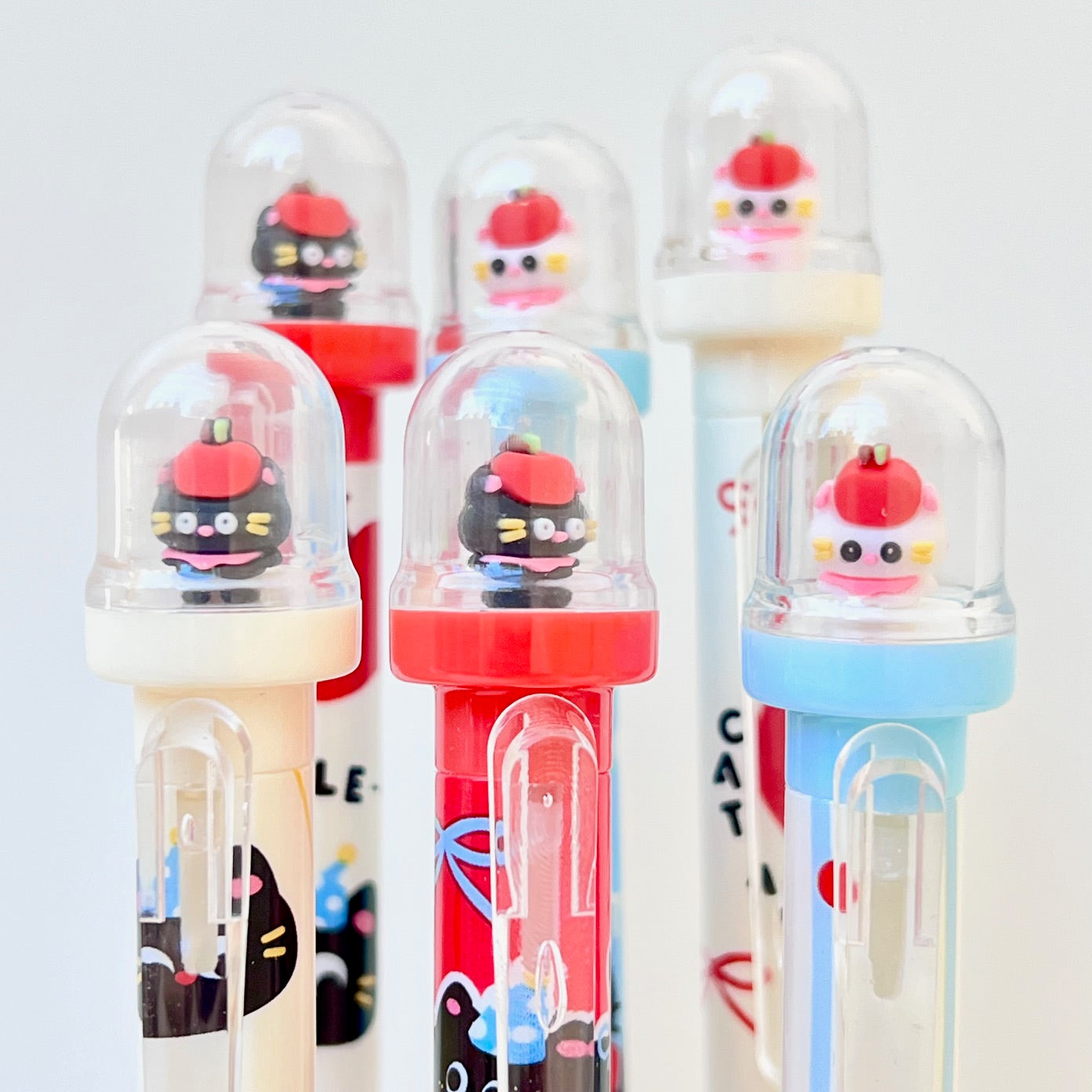22725 Apple Cat Retractable Gel Pen-36