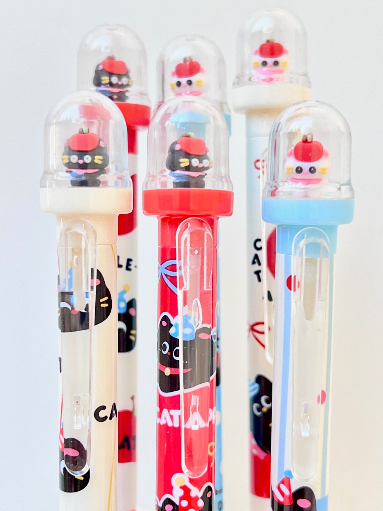 22725 Apple Cat Retractable Gel Pen-36