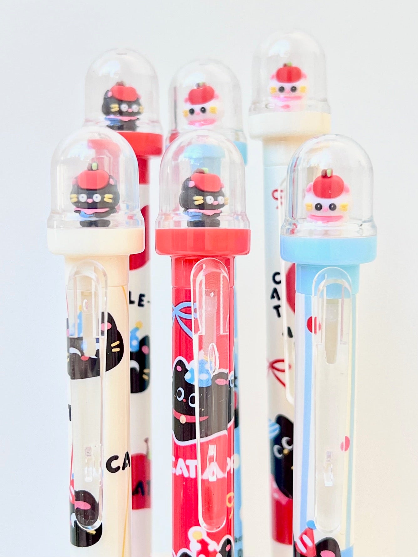 22725 Apple Cat Retractable Gel Pen-36