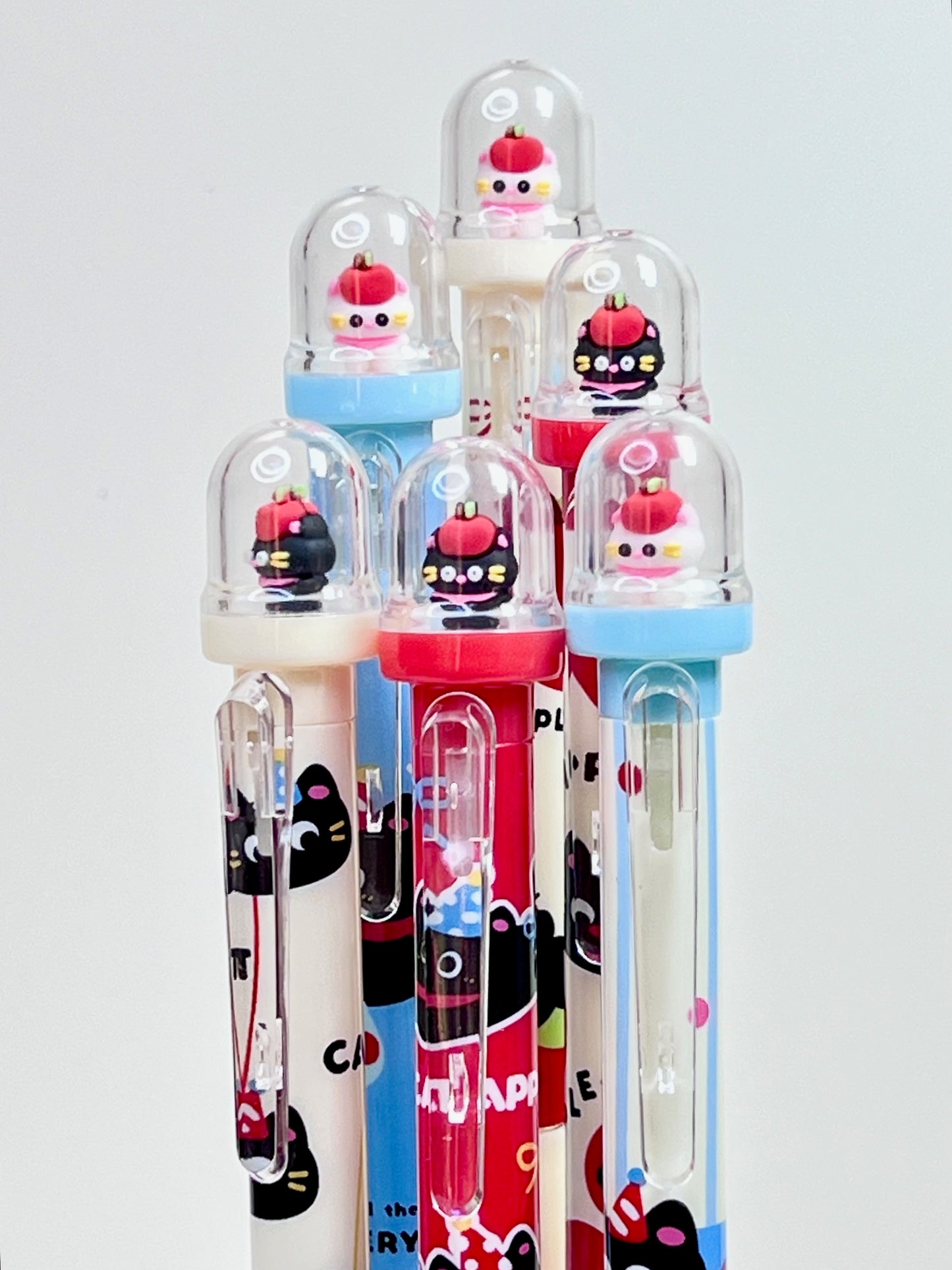 22725 Apple Cat Retractable Gel Pen-36
