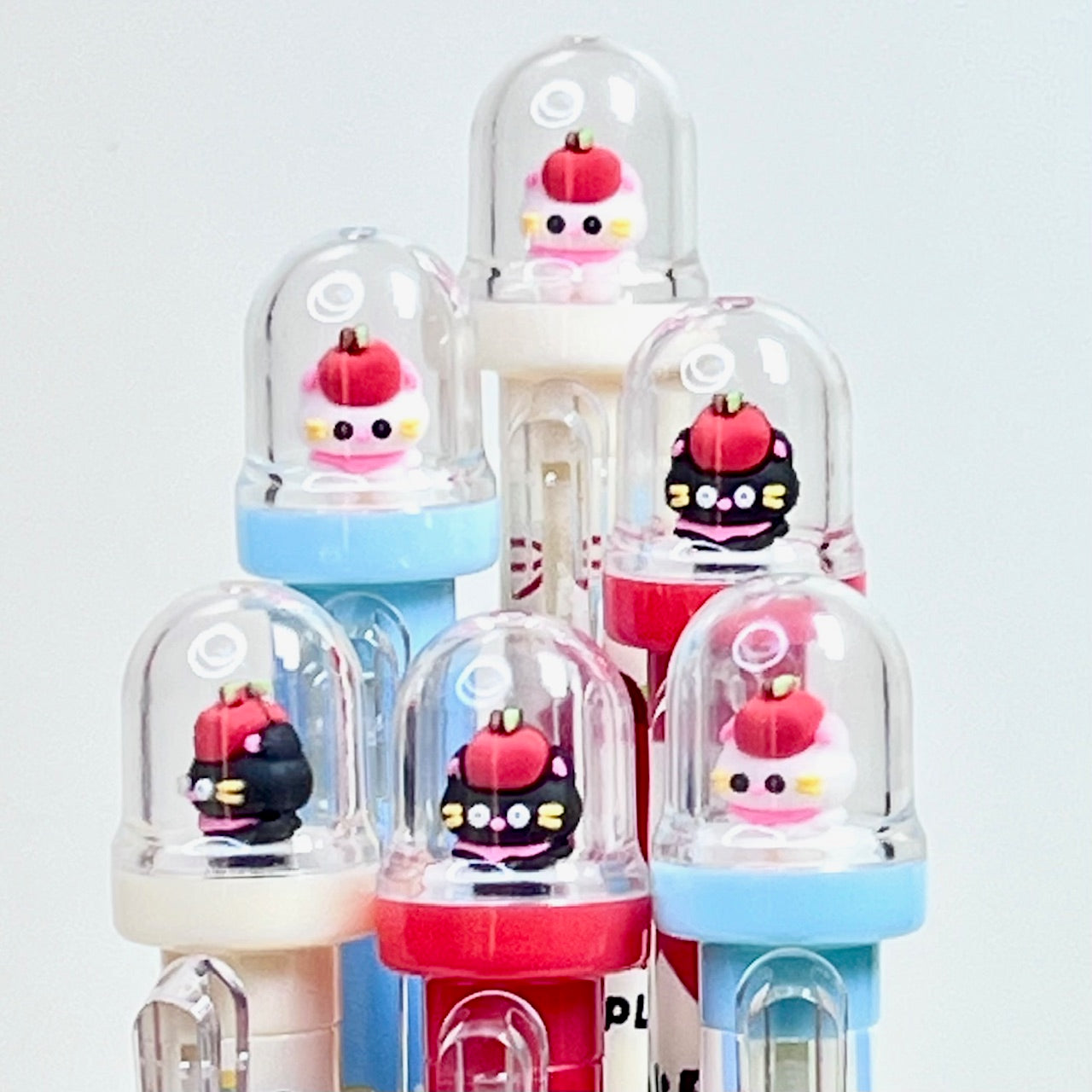 22725 Apple Cat Retractable Gel Pen-36