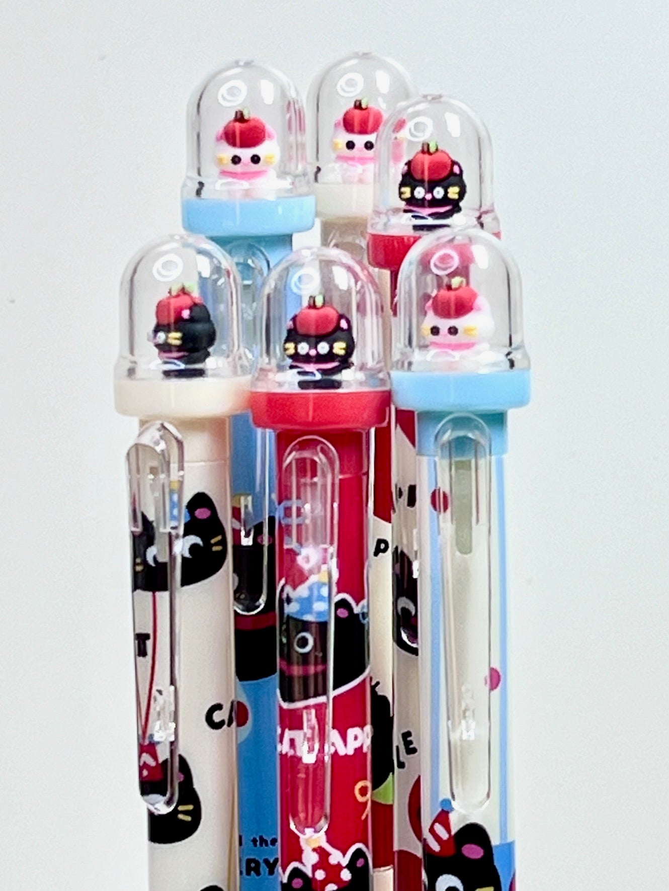 22725 Apple Cat Retractable Gel Pen-36