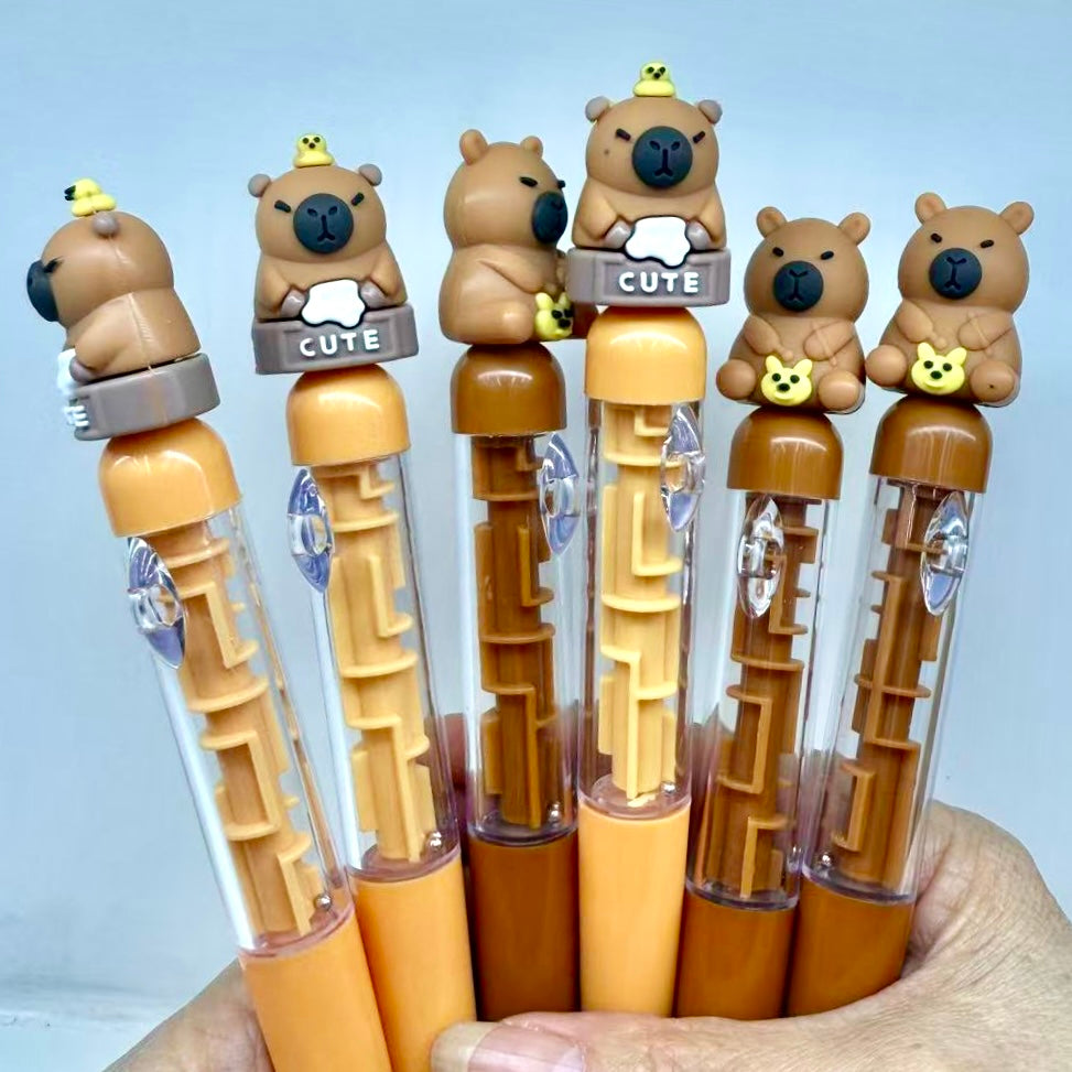 22729 Capybara Maze Gel Pen-36