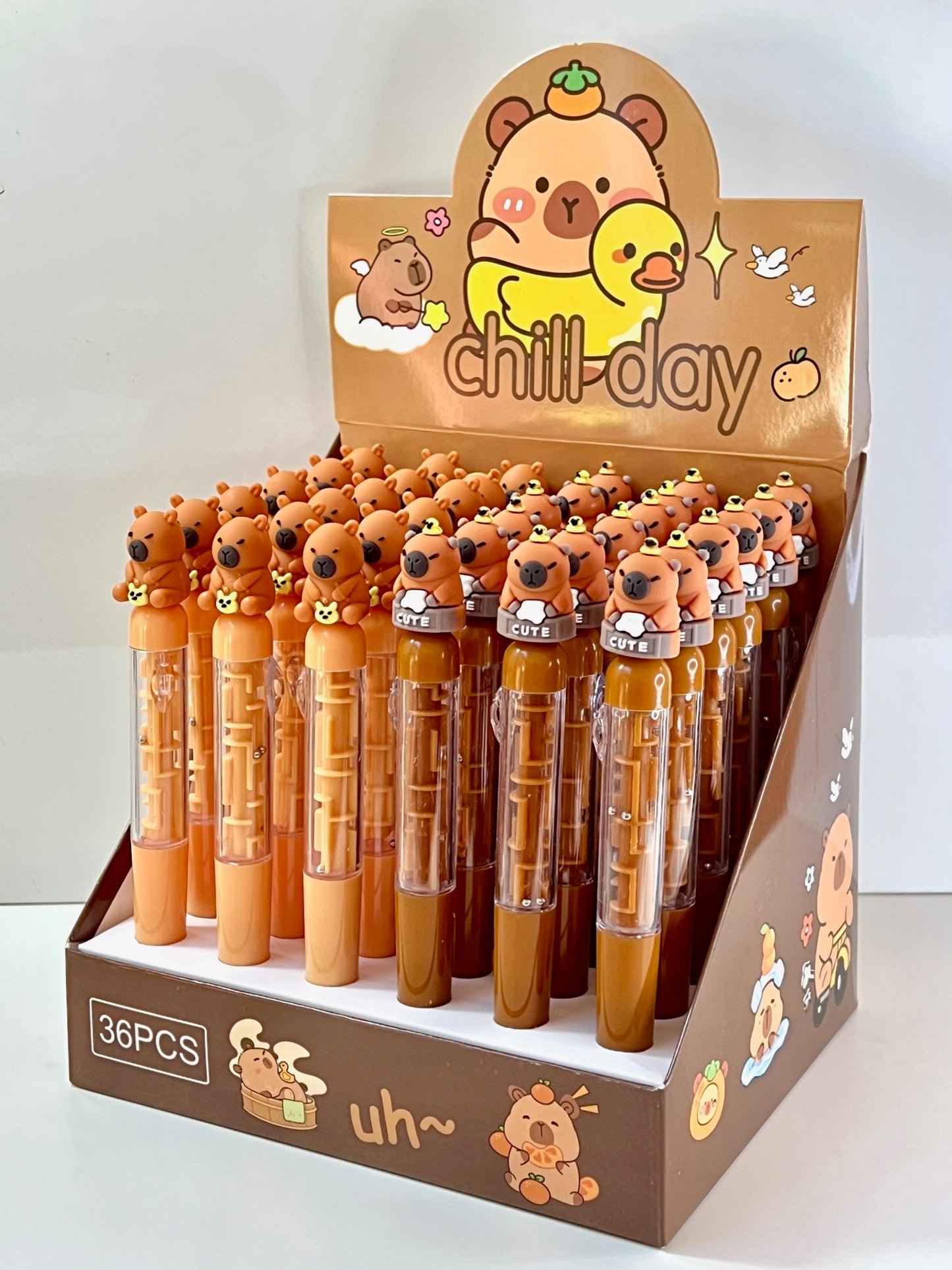 22729 Capybara Maze Gel Pen-36