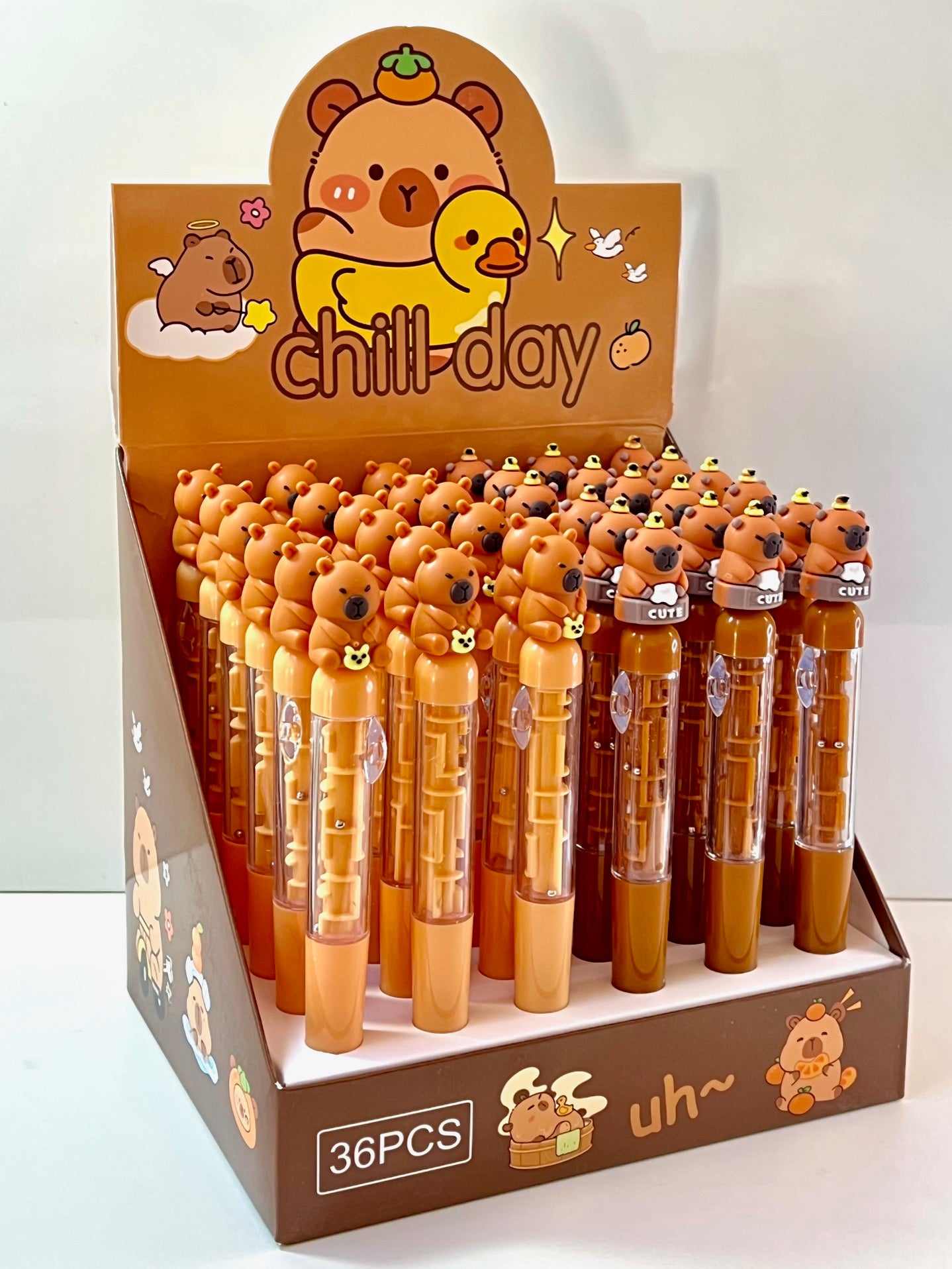 22729 Capybara Maze Gel Pen-36