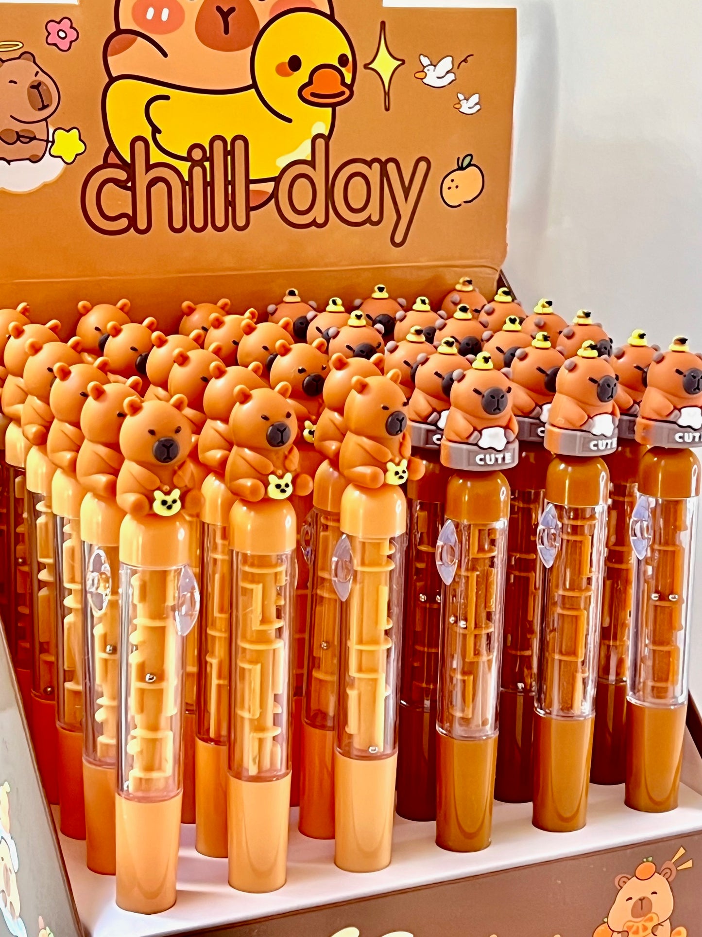 22729 Capybara Maze Gel Pen-36