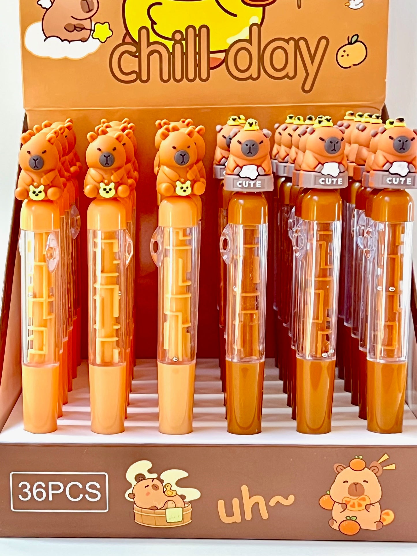 22729 Capybara Maze Gel Pen-36