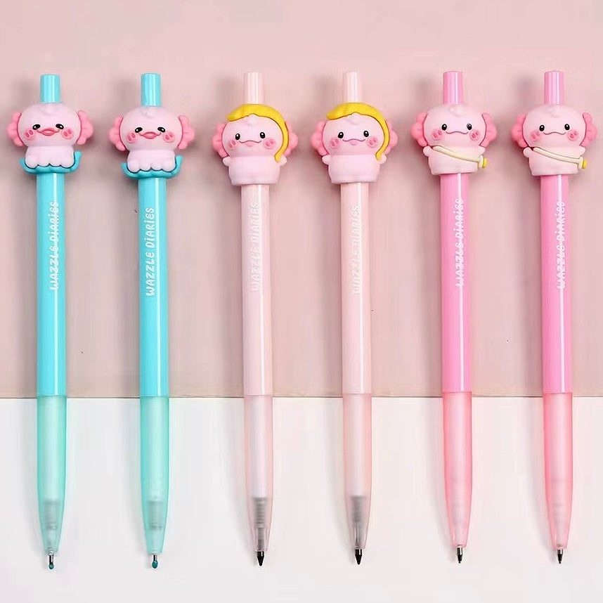 22731 Axolotl Retractable Gel Pen-36