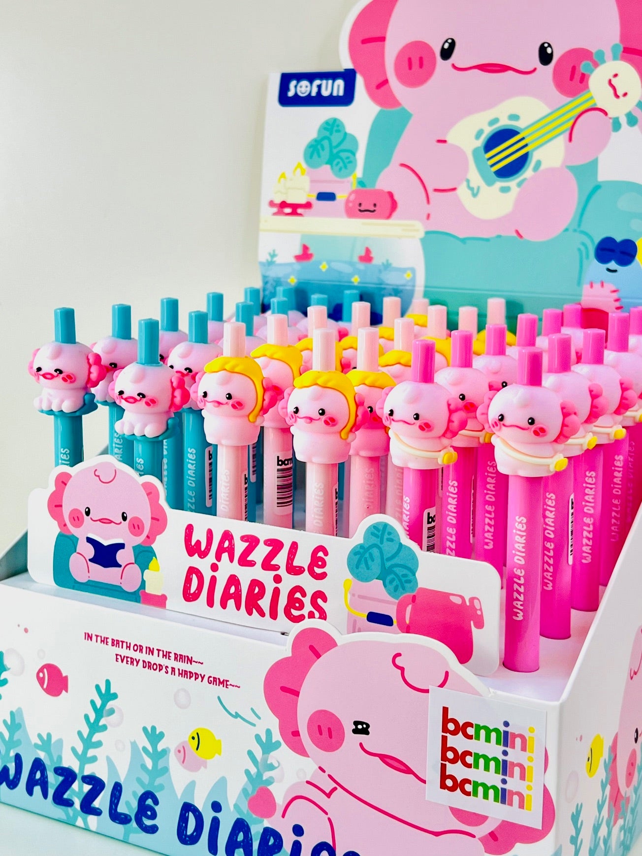 22731 Axolotl Retractable Gel Pen-36