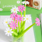 22732 Pink and White Daisy Gel Pen-48