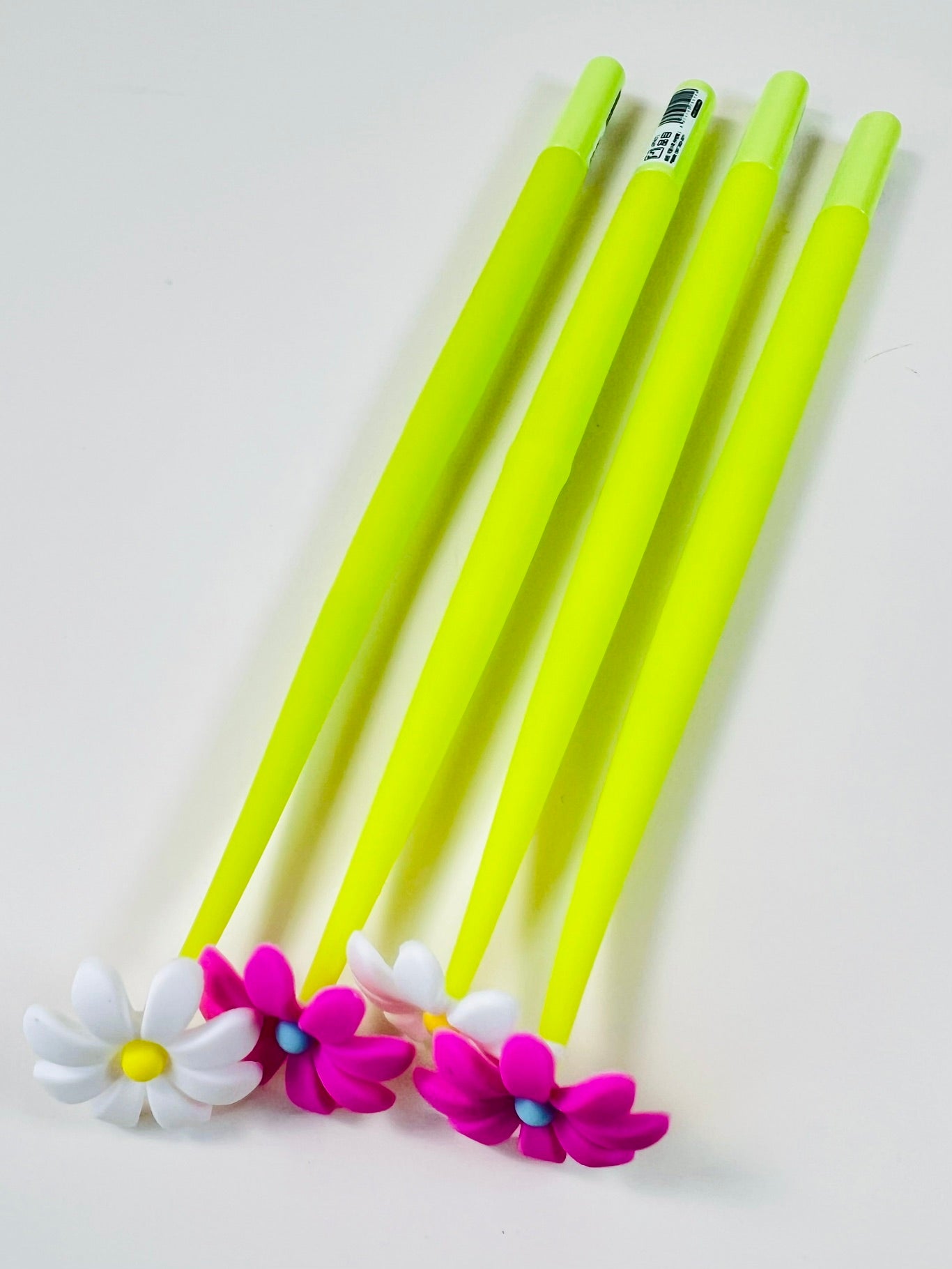 22732 Pink and White Daisy Gel Pen-48