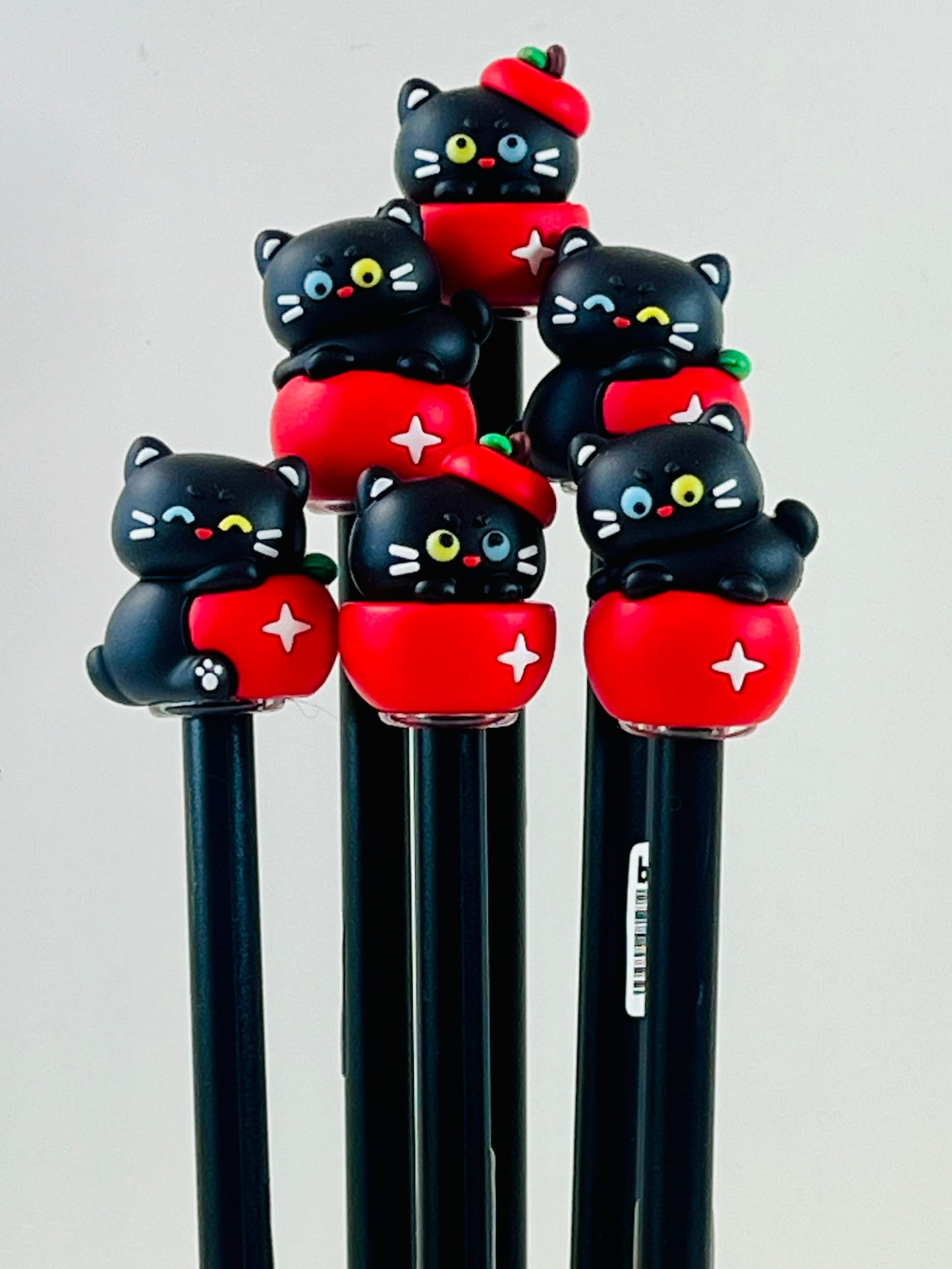 22733 Apple Cat Gel Pen-48