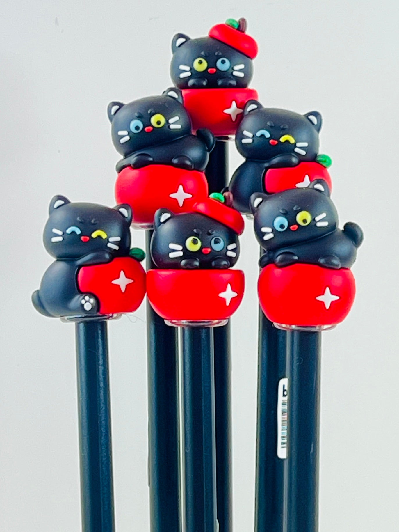 22733 Apple Cat Gel Pen-48