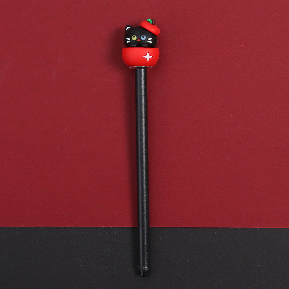 22733 Apple Cat Gel Pen-48