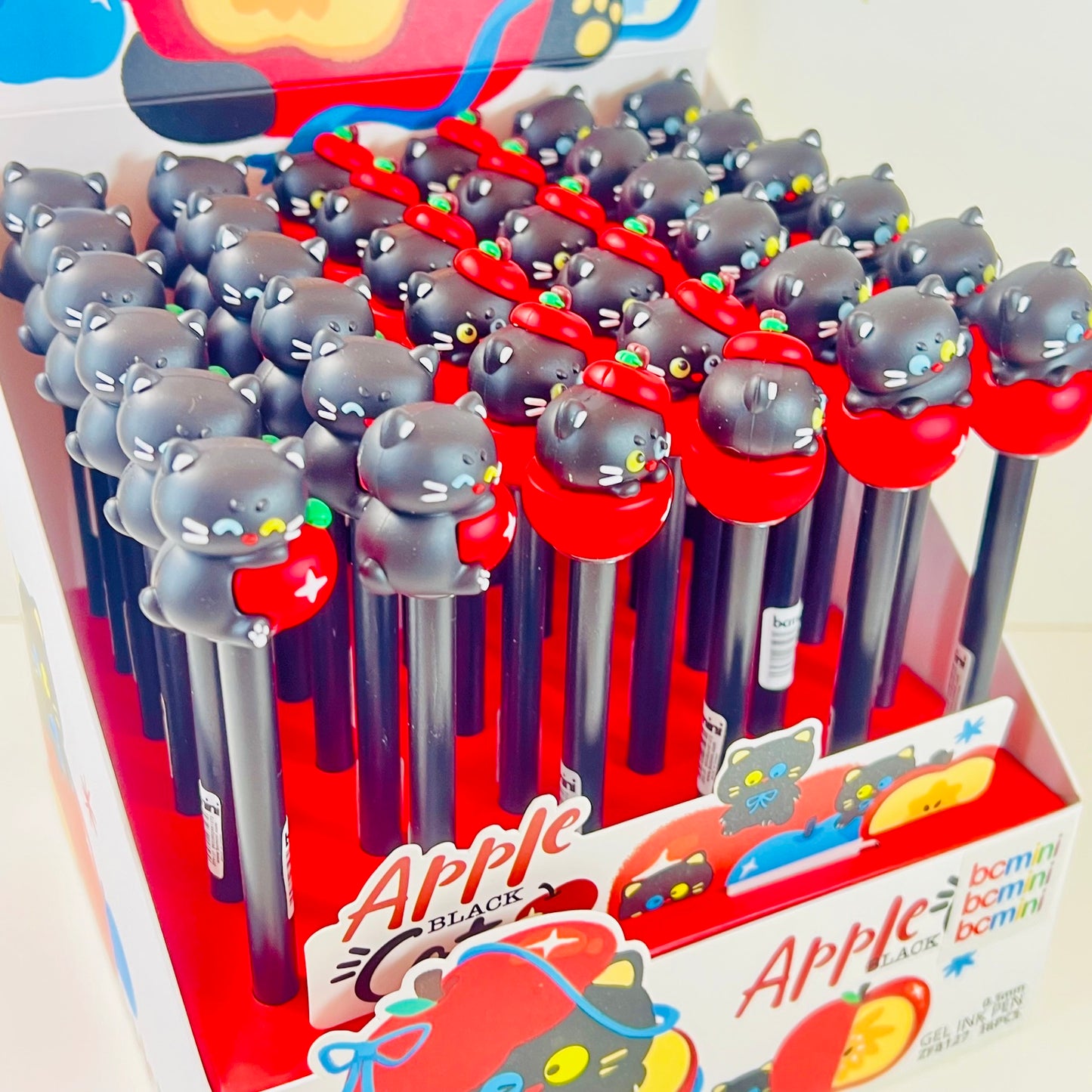 22733 Apple Cat Gel Pen-48