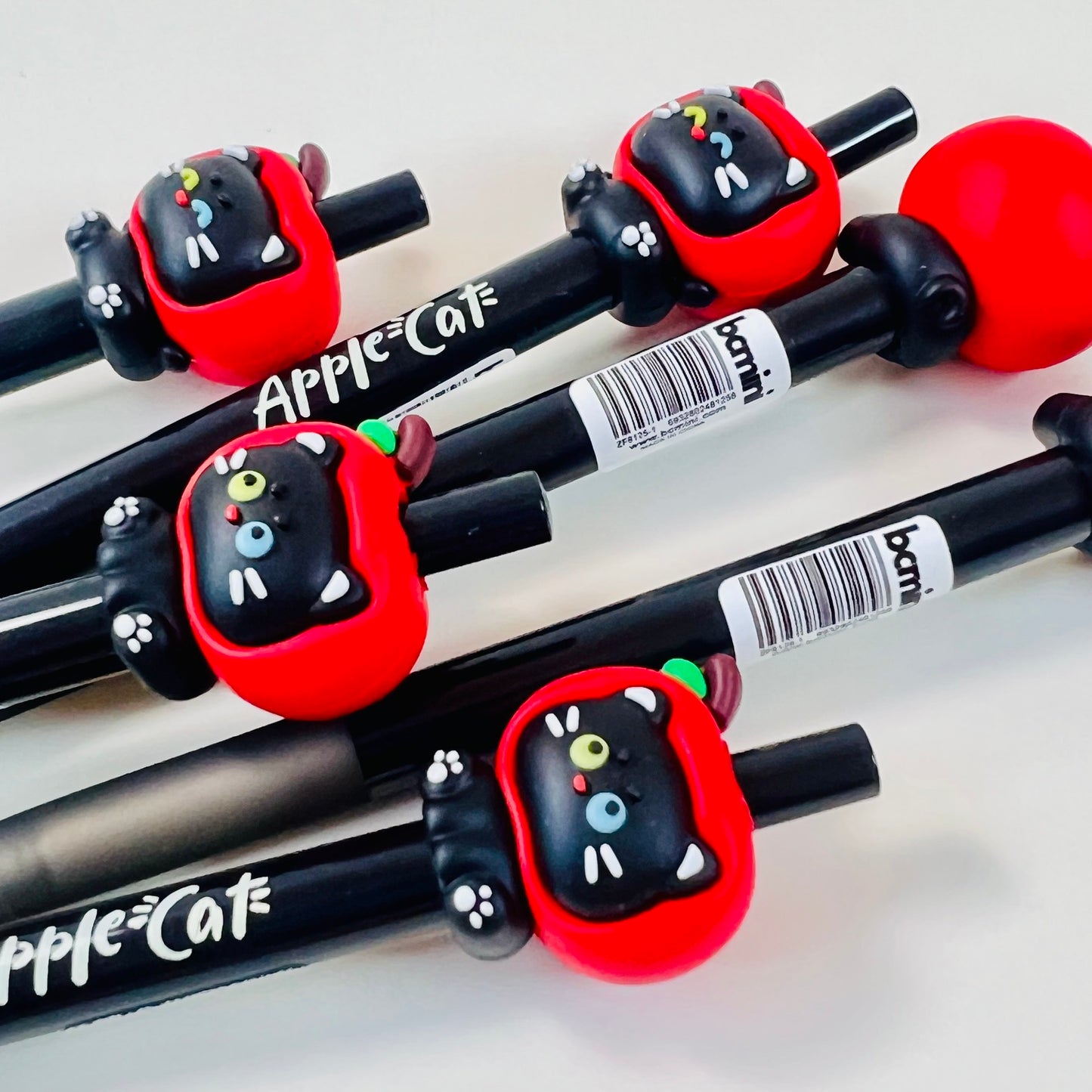 22734 Apple Cat Retractable Gel Pen-48