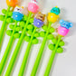 22736 Pearl Tulip Flower Gel Pen-48