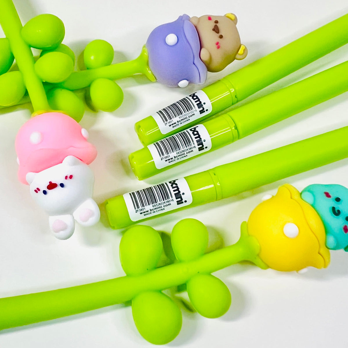 22736 Pearl Tulip Flower Gel Pen-48