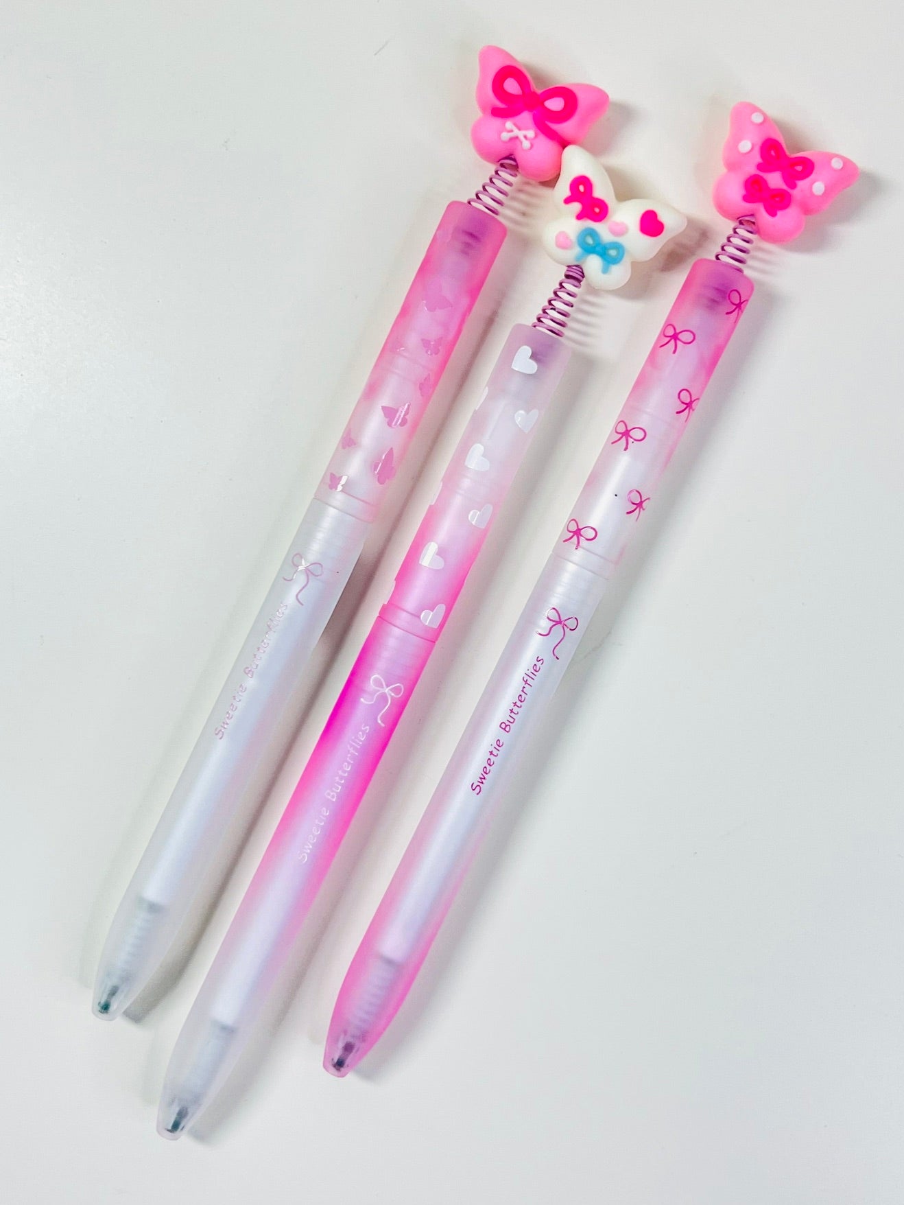 22737 Butterfly Retractable Gel Pen-48