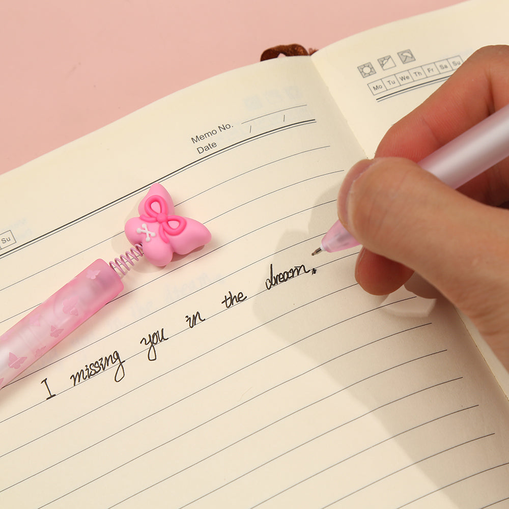 22737 Butterfly Retractable Gel Pen-48