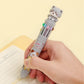 23010 CAT DIARY 10-COLOR RETRACTABLE BALL PEN-36