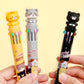 23010 CAT DIARY 10-COLOR RETRACTABLE BALL PEN-36