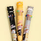 23010 CAT DIARY 10-COLOR RETRACTABLE BALL PEN-36