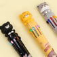 23010 CAT DIARY 10-COLOR RETRACTABLE BALL PEN-36