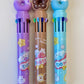 23012 DONUT 10-COLOR RETRACTABLE BALL PEN-36