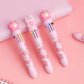 23013 SAKURA CAT 10-COLOR RETRACTABLE BALL PEN-36