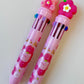 23013 SAKURA CAT 10-COLOR RETRACTABLE BALL PEN-36