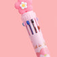 23013 SAKURA CAT 10-COLOR RETRACTABLE BALL PEN-36