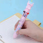 23015 UNICORN 10-COLOR RETRACTABLE BALL PEN-36