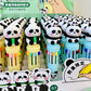 23016 PANDA 8-COLOR RETRACTABLE BALL PEN-36