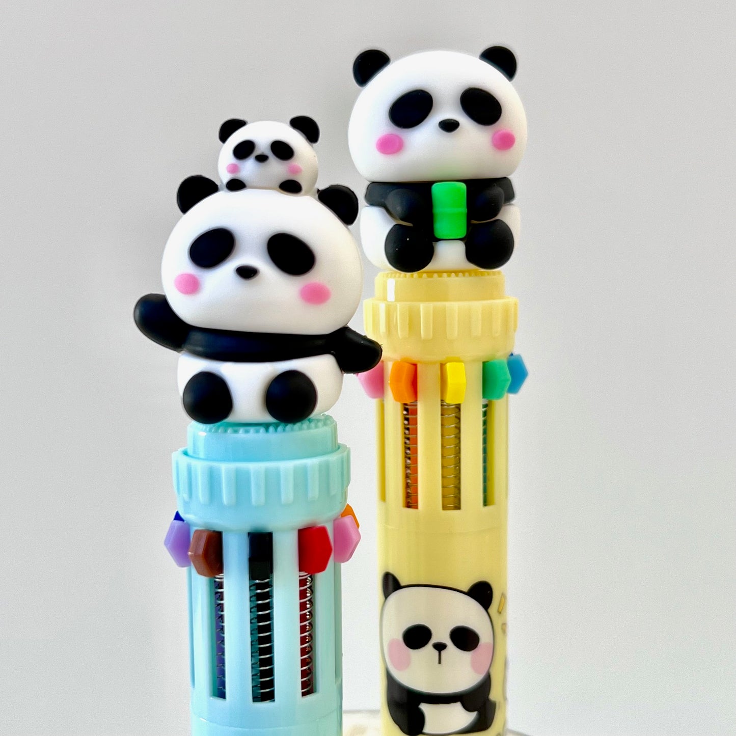 23016 PANDA 8-COLOR RETRACTABLE BALL PEN-36